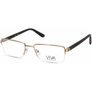 New Viva VV-4039 032 Pale Gold  Eyeglasses 53/18/140